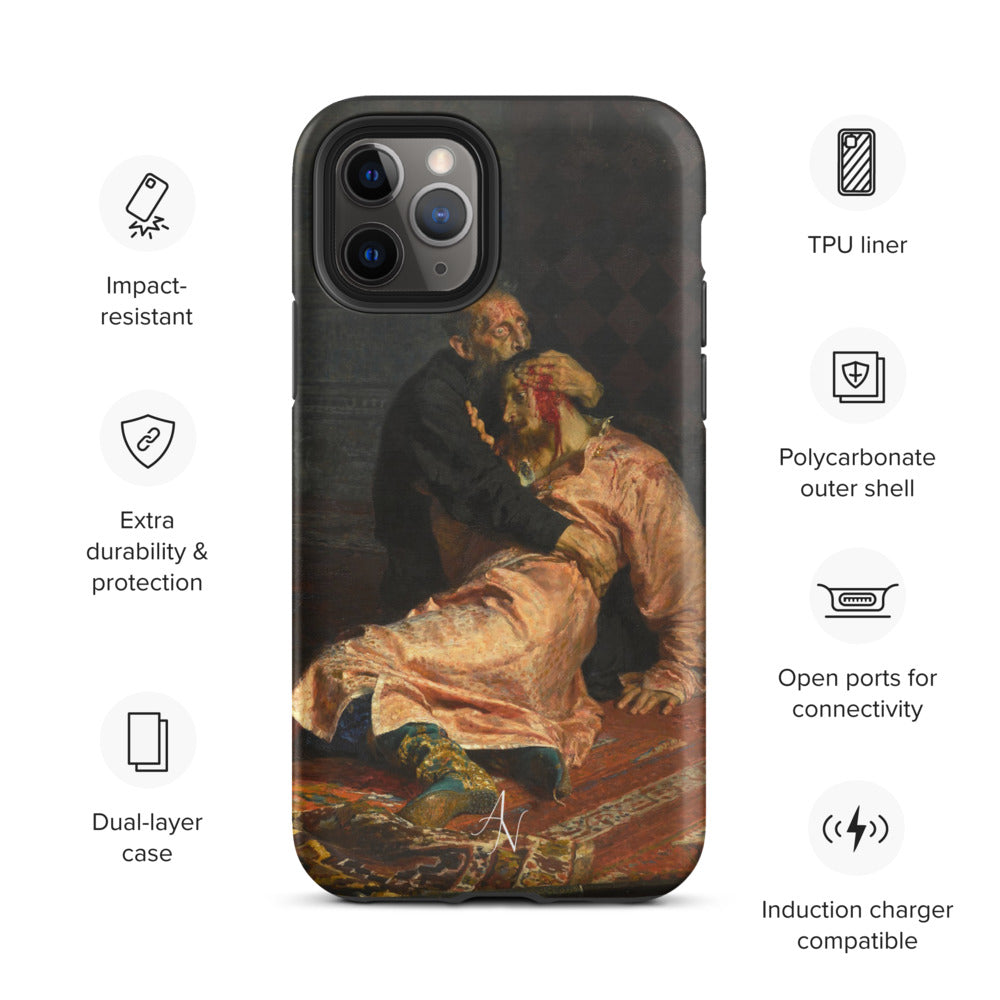 Iván el Terrible y su hijo de Iliá Repin.