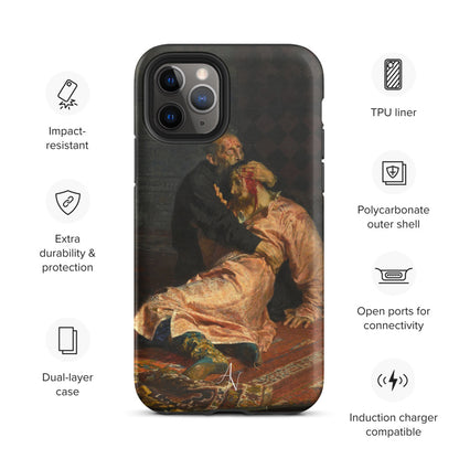 Iván el Terrible y su hijo de Iliá Repin.