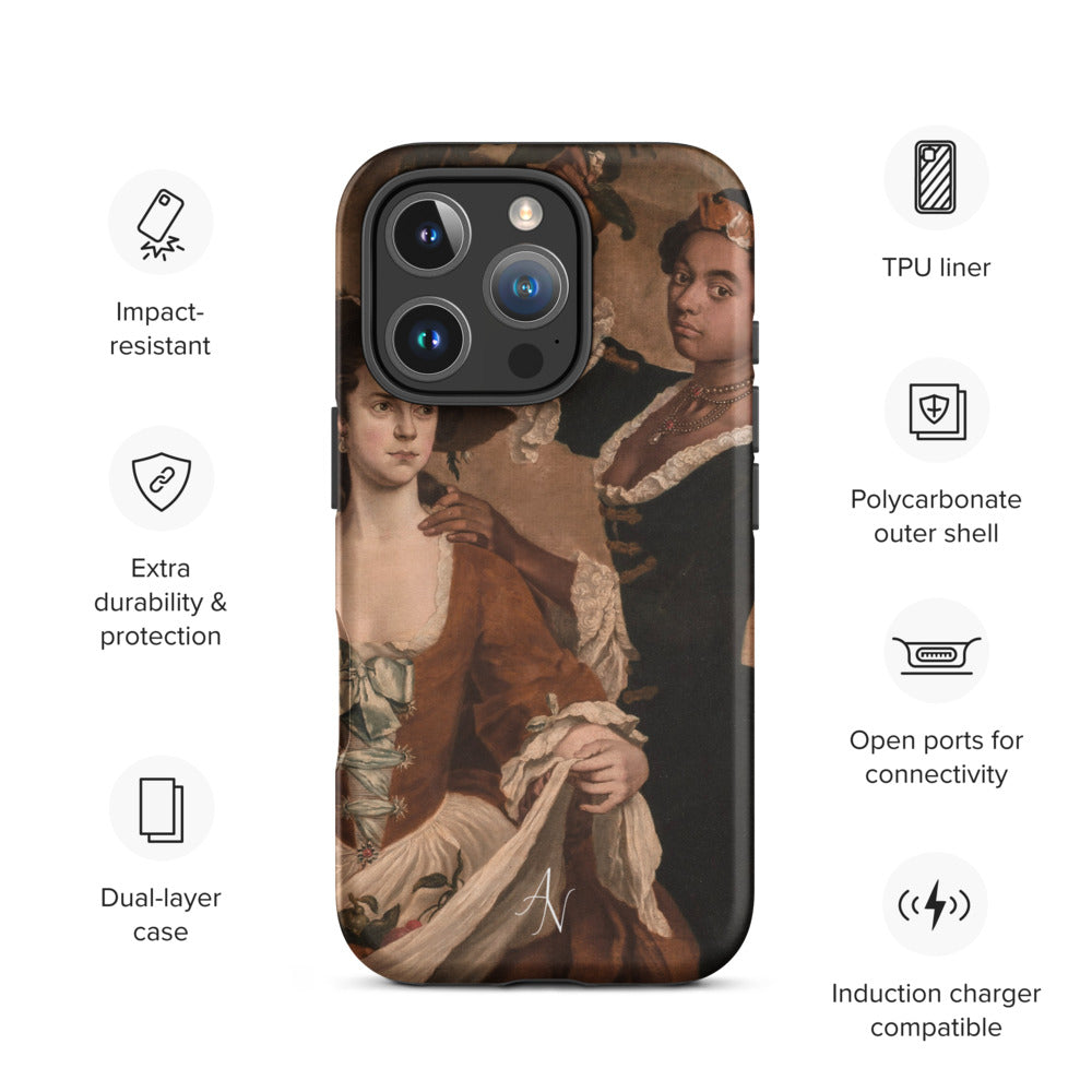 Portrait of Two Woman.